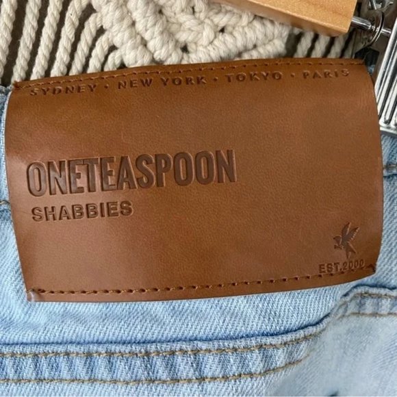 One Teaspoon Shabbies Drawstring Boyfriend Jeans - medium - Hustler Blue - Picture 8 of 14